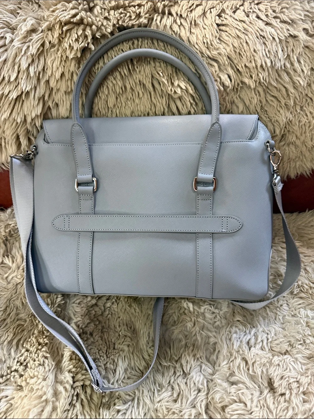 Samsonite Gray Structured Laptop Satchel